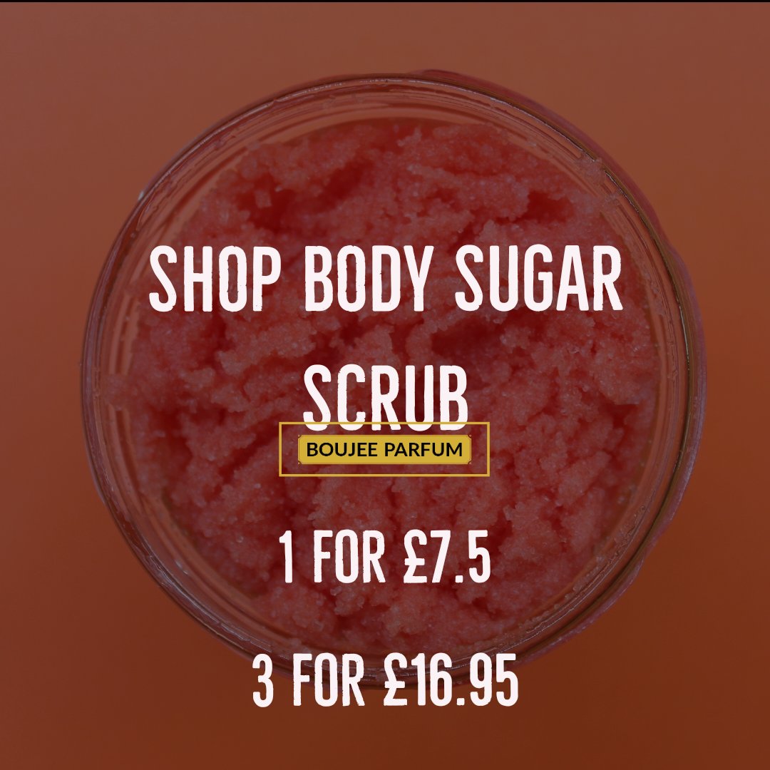 Fragranced Sugar Body Scrub