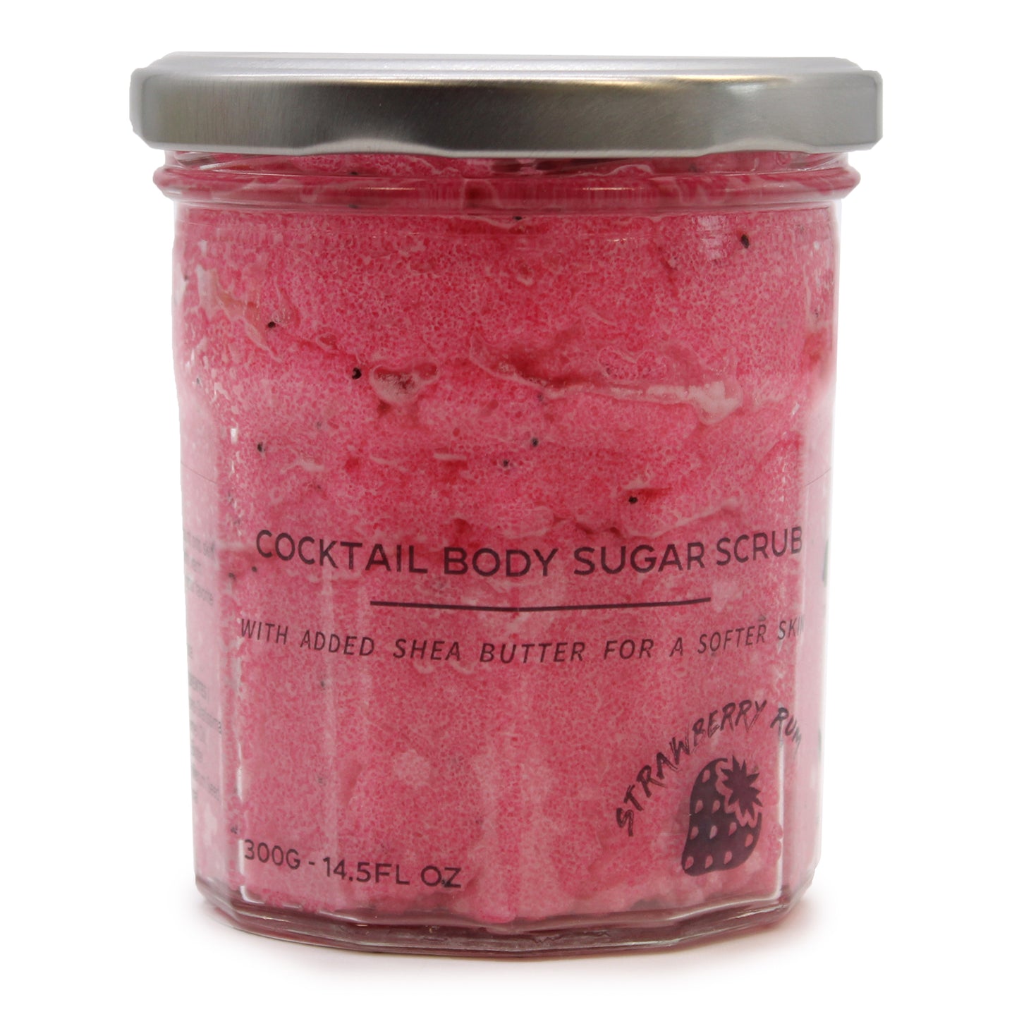 Strawberry Rum 300g - Body Sugar Scrub